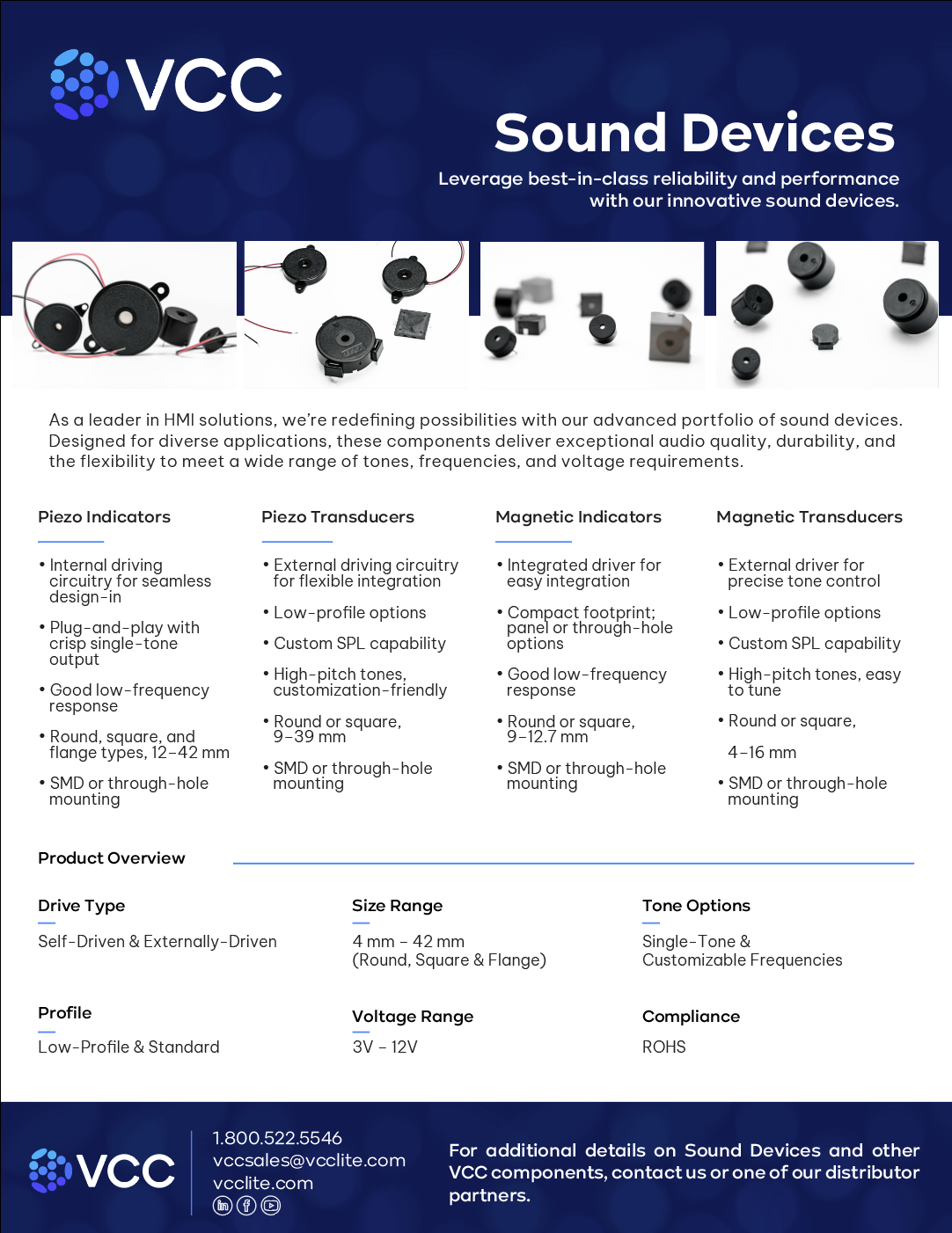 VCC Switches Product Overview